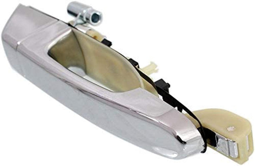 Exterior Door Handle Compatible with 2006-2012 Kia Sedona, Fits 2007-2008 Hyundai Entourage Rear, Passenger Side - Side Sliding Door Partslink HY1521116