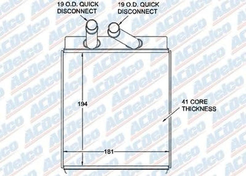 15-62544 Heater Core