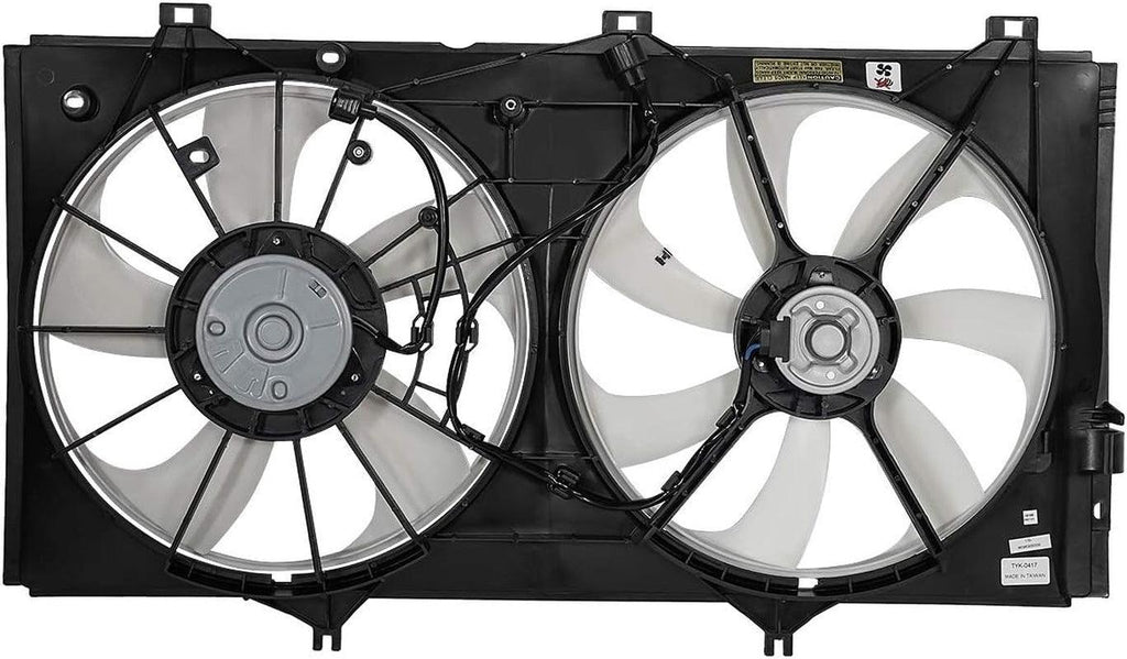 OEM-RF-0265 TO3115165 Factory Style Radiator Cooling Fan Assembly Replacement,Black