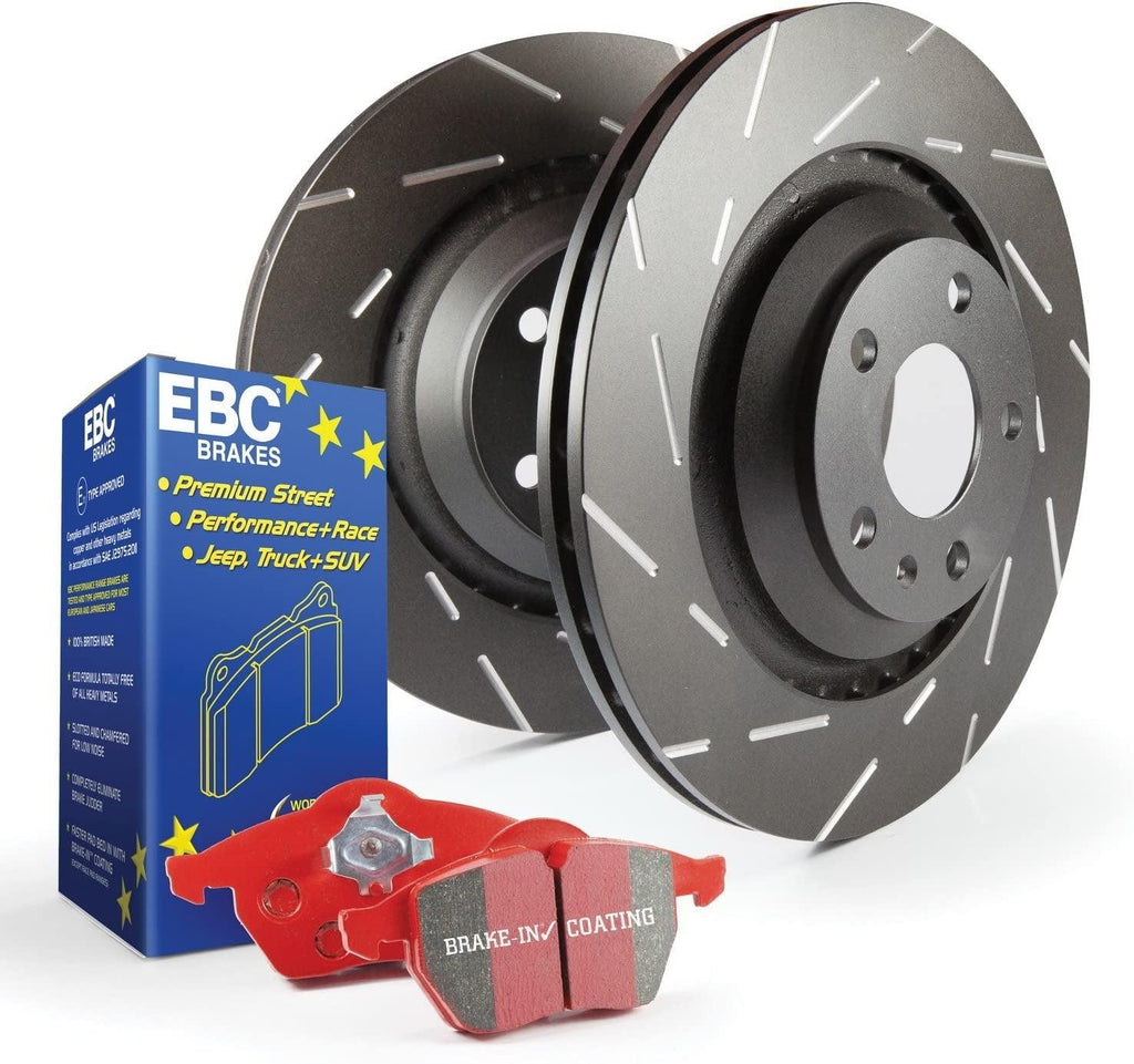 EBC S4KF1285 Stage-4 Signature Brake Kit, BLACK