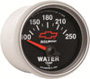 3637-00406 GM Performance Parts Red 2-1/16" 100-250 Degree Fahrenheit Short Sweet Electric Water Temperature Gauge