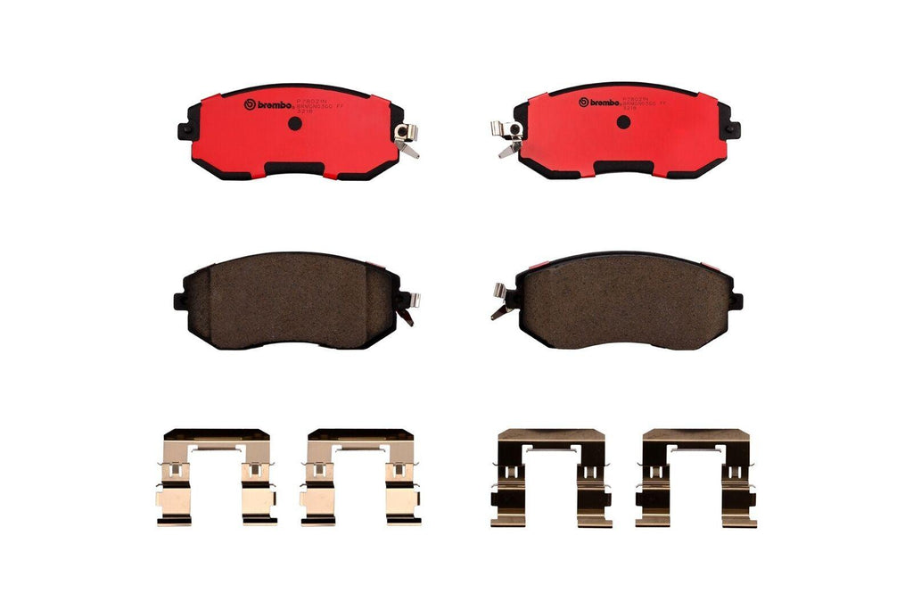 Front Disc Brake Pad Set for FR-S, BRZ, Forester, Impreza+More (P78021N)