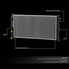 OEM-RA-13591 1-Row Aluminum Core Radiator Compatible with 19-20 UX250H / 16-20 Prius,26-1/2" W X 17-3/4" H X 5/8" D,1-3/8" Inlet / 1-3/8" Outlet