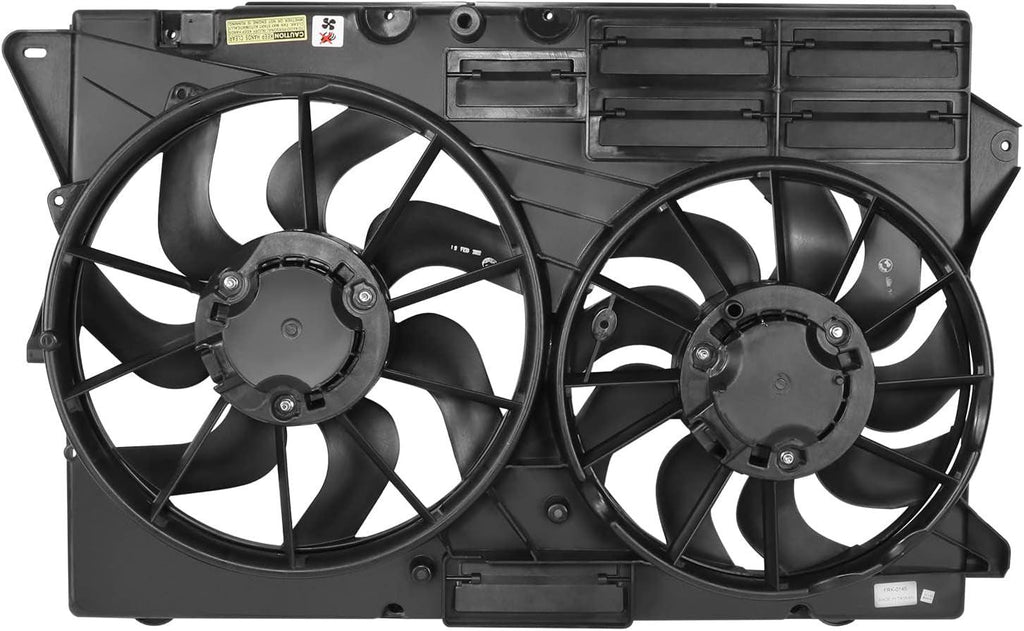 OEM-RF-0526 Factory Style Radiator Fan Assembly Compatible with 13-19 Explorer / 14-19 Police Interceptor Utility