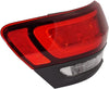 For Jeep Grand-Cherokee 2014-2021 Tail Light Driver Side | Outer | W/ Gray Bezel | 80Th Anniversary/Laredo/Limited/Overland/Summit Model | Granite Trim | Replacement for CH2805120 | 68368395AC