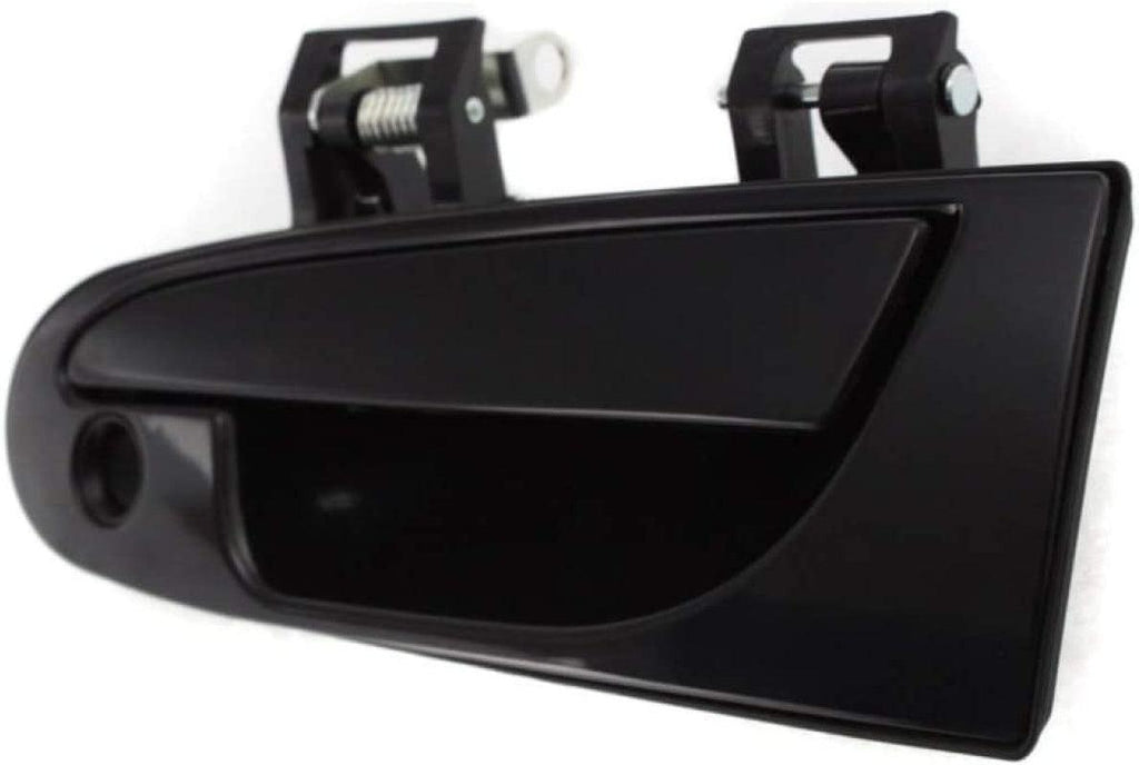 For Eagle Talon Exterior Door Handle Front, Driver Side Smooth Black 1995-1998 | with Key Hole | Trim:All Submodels | MI1310110 | MR712044