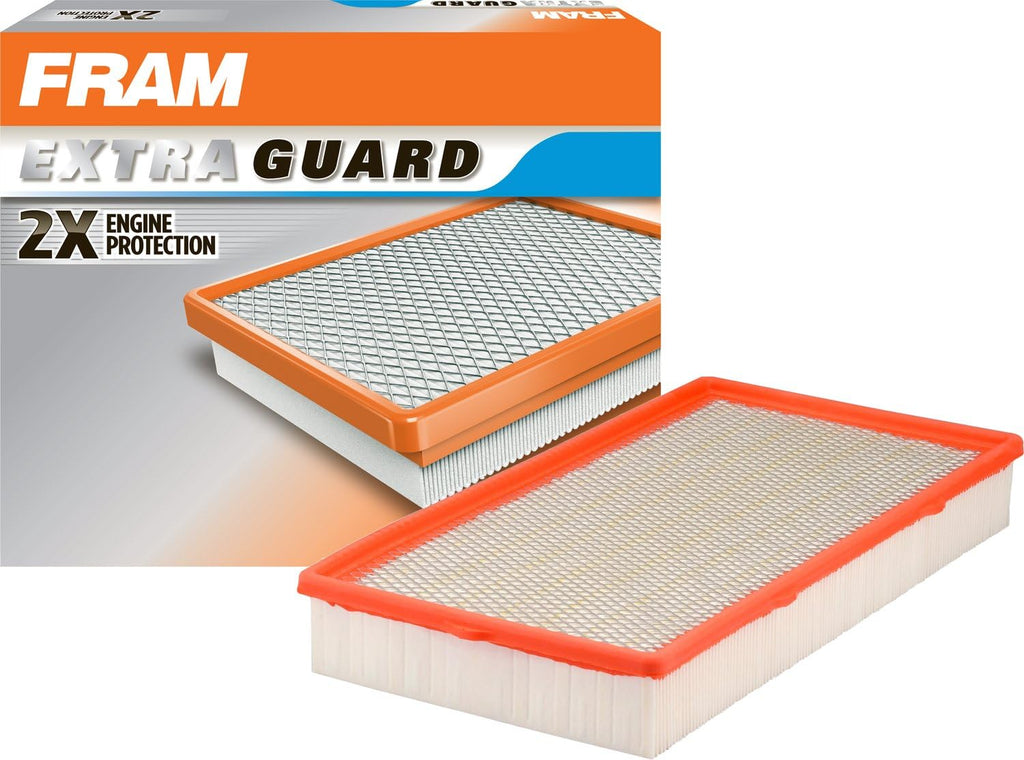 Extra Guard Flexible Rectangular Panel Engine Air Filter Replacement, Easy Install W/Advanced Engine Protection and Optimal Performance, CA10120 for Chevrolet and GMC Vehicles