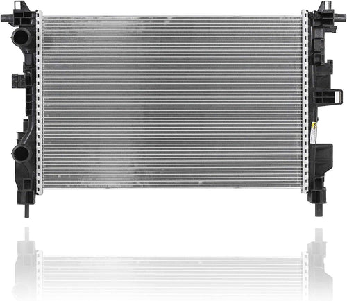 Radiator -  Compatible/Replacement for 13533 15-20 Jeep Renegade Type1, 15-20 RAM Promaster City Cargo/Passenger Van 2.4L L4 Automatic Transmission - Plastic Tank Aluminum Core, 1-Row