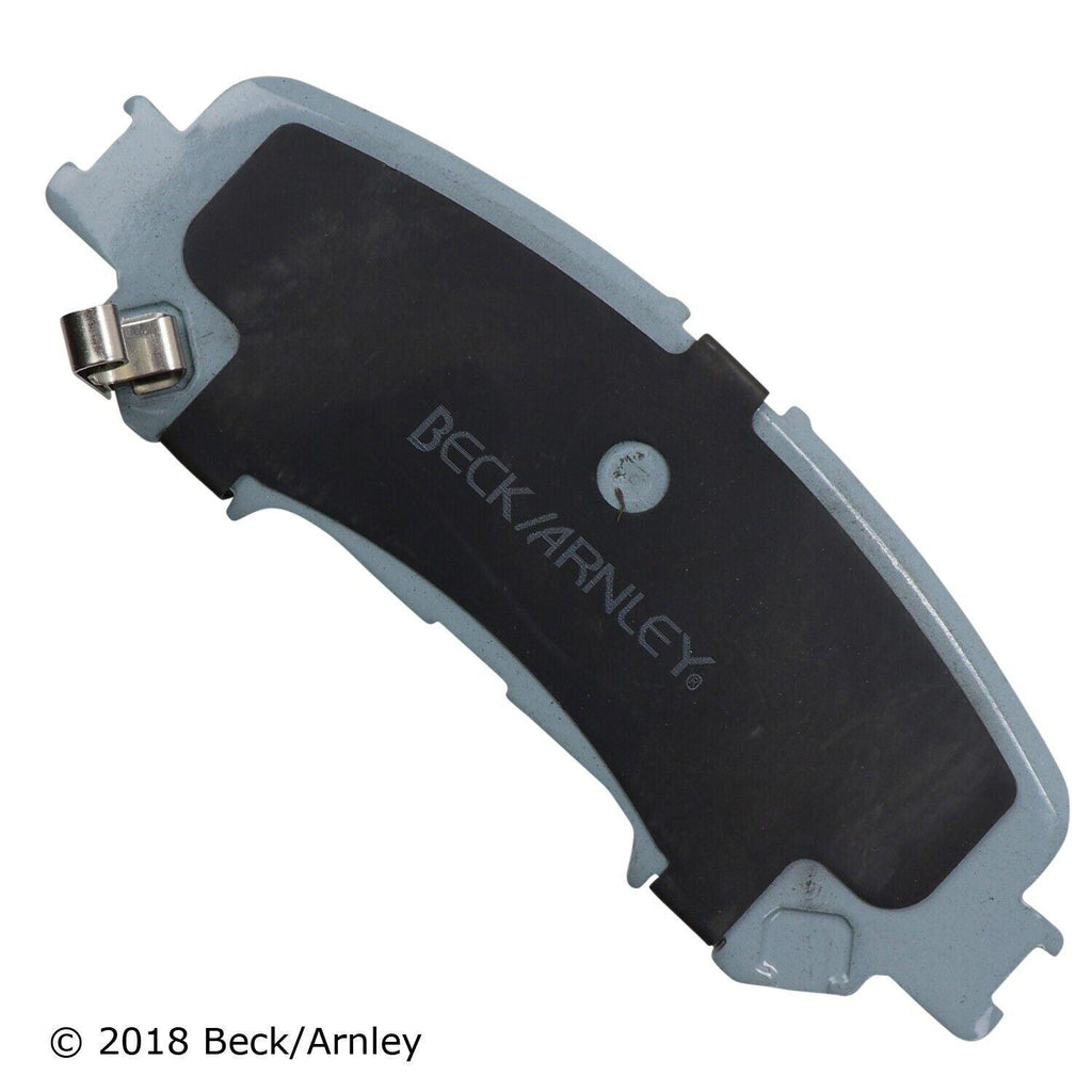 Beck Arnley Rear Disc Brake Pad Set for 17-22 Nissan Titan (085-2077)