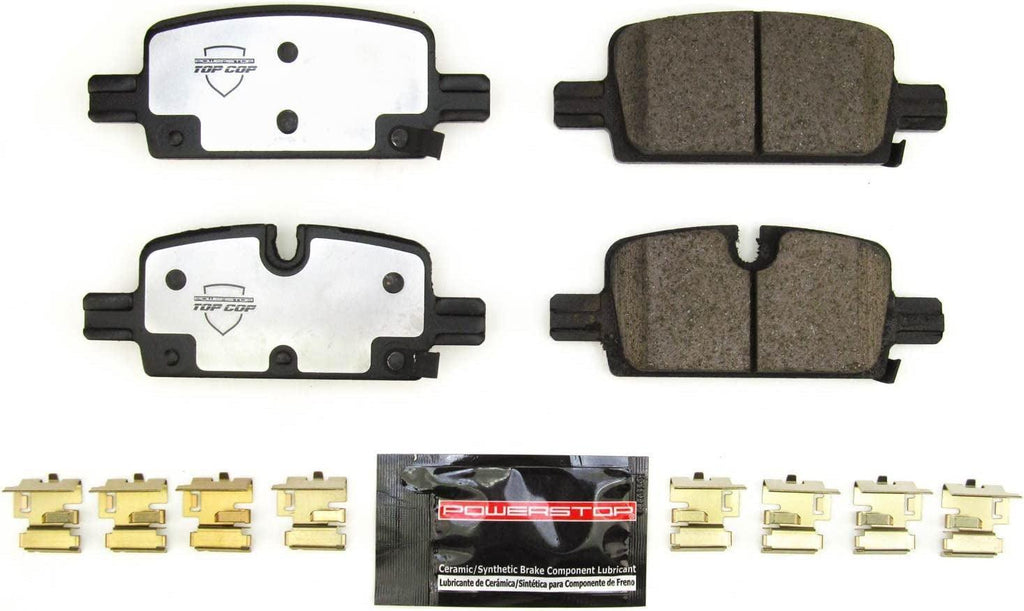 Rear Z37-2174 Carbon-Fiber Ceramic Brake Pads Z37 Top Cop