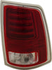 Tail Light Set of 2 Compatible with 2013-2018 Ram 1500, Fits 2014-2018 Ram 2500 Clear & Red Lens; Chrome Interior Driver and Passenger Side