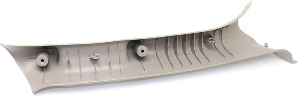 Front Grab Handle for Dodge Ram 1500/2500/3500 2002 03 04 05 06 07 08 2009 Driver Side | a Pillar Trim Moulding | Khaki Beige | Taupe | Plastic | Replacement for 1TE75TL2AA