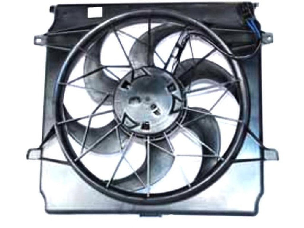 Radiator Fan Assembly - Compatible with 2004 - 2007 Jeep Liberty Sport Utility 2005 2006