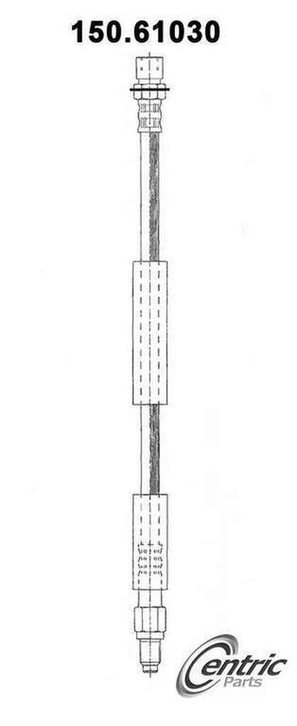 Centric Brake Hydraulic Hose for Thunderbird, Cougar 150.61030