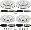 KOE5960 Autospecialty Front and Rear Replacement Brake Kit-Oe Brake Rotors & Ceramic Brake Pads