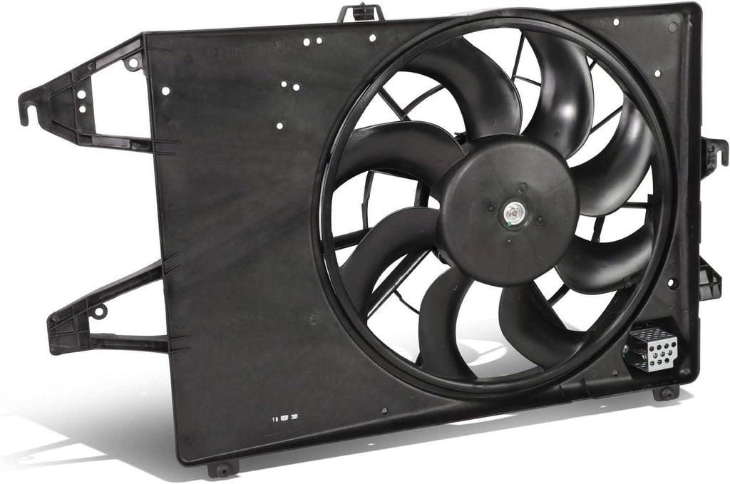 OEM-RF-0493 Factory Style Radiator Cooling Fan Assembly Compatible with 1995-2000 Contour/Mystique 2.0L
