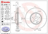 Brembo Front Disc Brake Rotor for Crossfire, SLK32 AMG, E430 (09.A726.11)