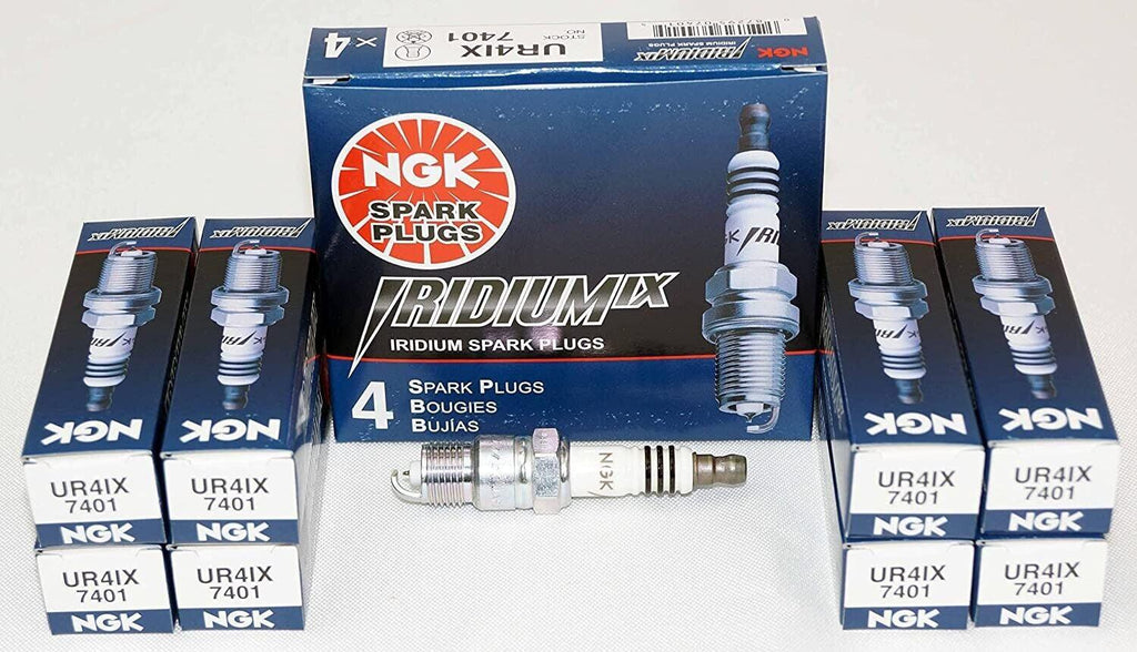 NGK IRIDIUM IX Iridium Spark Plugs UR4IX 7401 Set of 8