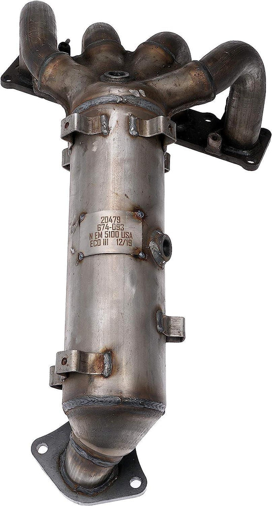 Dorman 674-093 Catalytic Converter with Integrated Exhaust Manifold Compatible with Select Chrysler/Dodge/Jeep Models (Non-Carb Compliant)