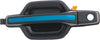Dorman 83729 Front Driver Side Exterior Door Handle Compatible with Select Mitsubishi Models, Black with Chrome Insert