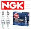 2-Pieces NGK CR9EIX Iridium IX Resistor Spark Plug