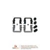 Disc Brake Hardware Kit for Impala, Cascada, Regal, Caprice, Equinox+More H5838Q