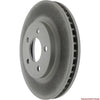 Centric Front Disc Brake Rotor for 05-10 Ford Mustang (320.61085F)