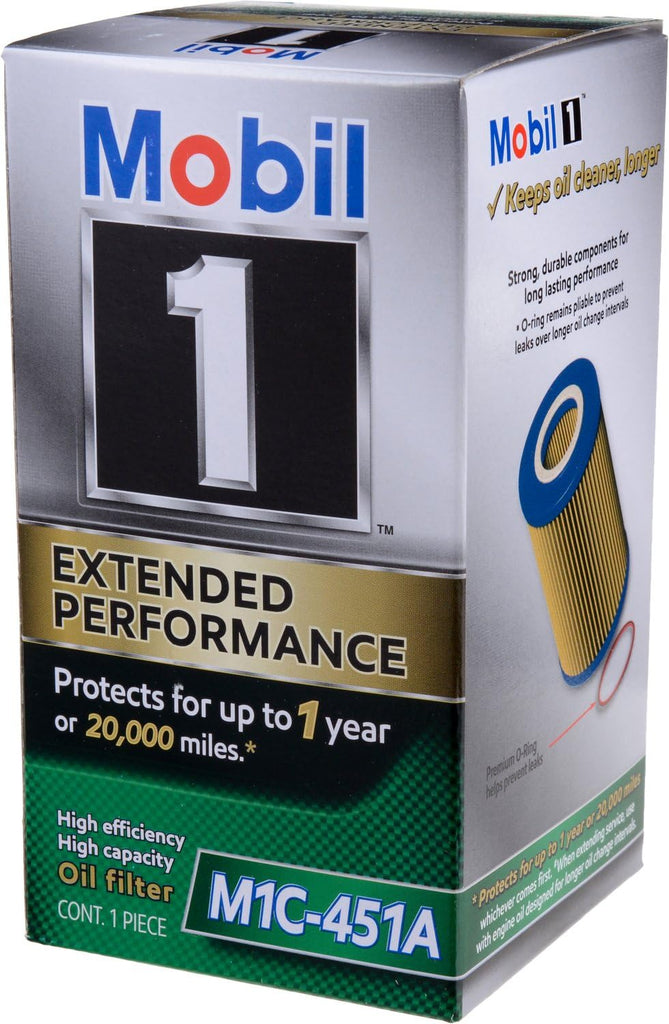 M1C-451A Extended Performance Oil Filter, 1 Pack