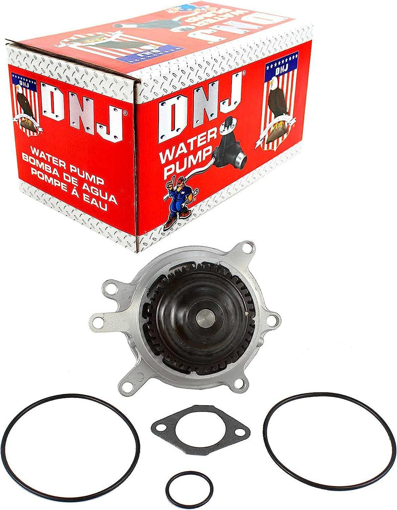 DNJ WP3220 Water Pump for 2001-2005/ Chevrolet, GM, Sierra 2500 HD, Silverado 3500, Silverado 2500 HD, 6.6L / V8 / OHV / 32V, Turbocharged