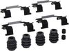 H5844A Professional Grade Disc Brake Caliper Hardware Kit, Black