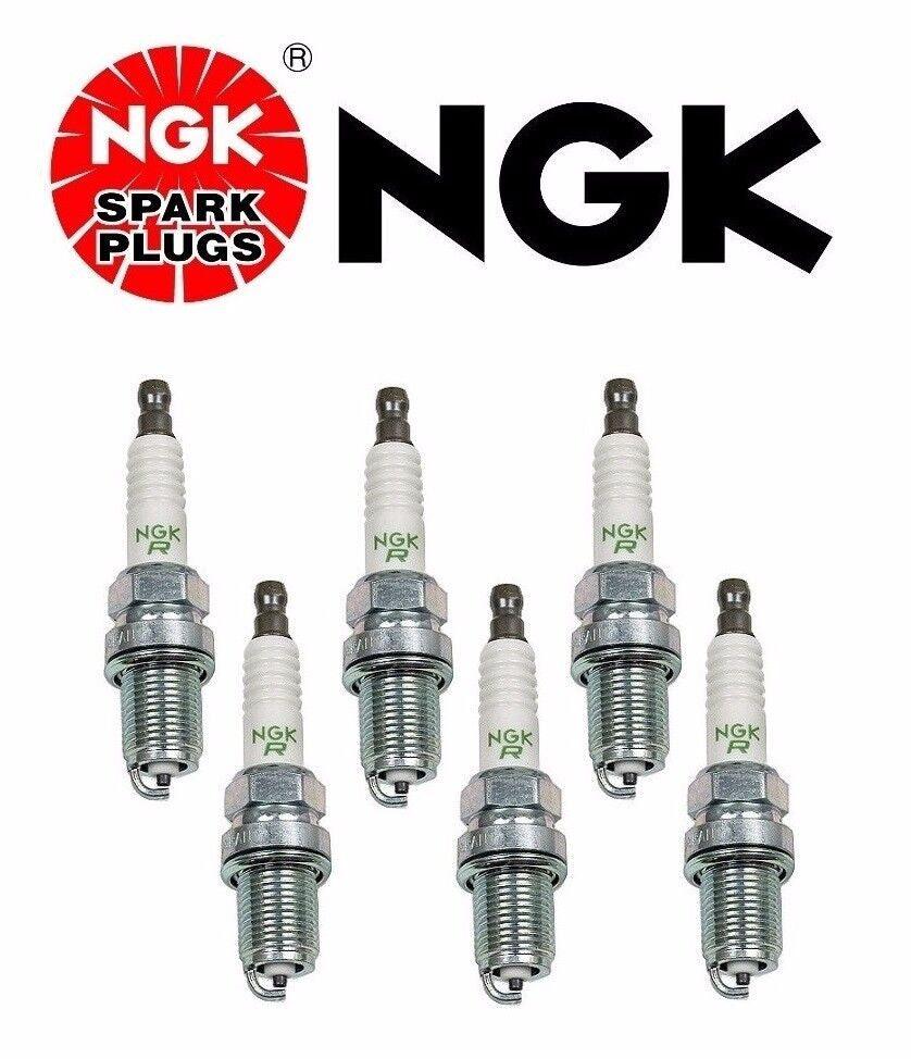 6 PCS NGK \ V-Power Premium Copper Spark Plugs Part# 6953 BKR5E-11