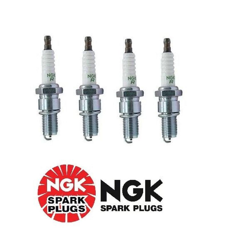 NEW Set of 4 Spark Plugs NGK V Power Resistor BR 9 EYA