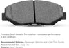 R1 Concepts Semi Met Brake Pads and Hardware Kit 2311-1210-01 Front