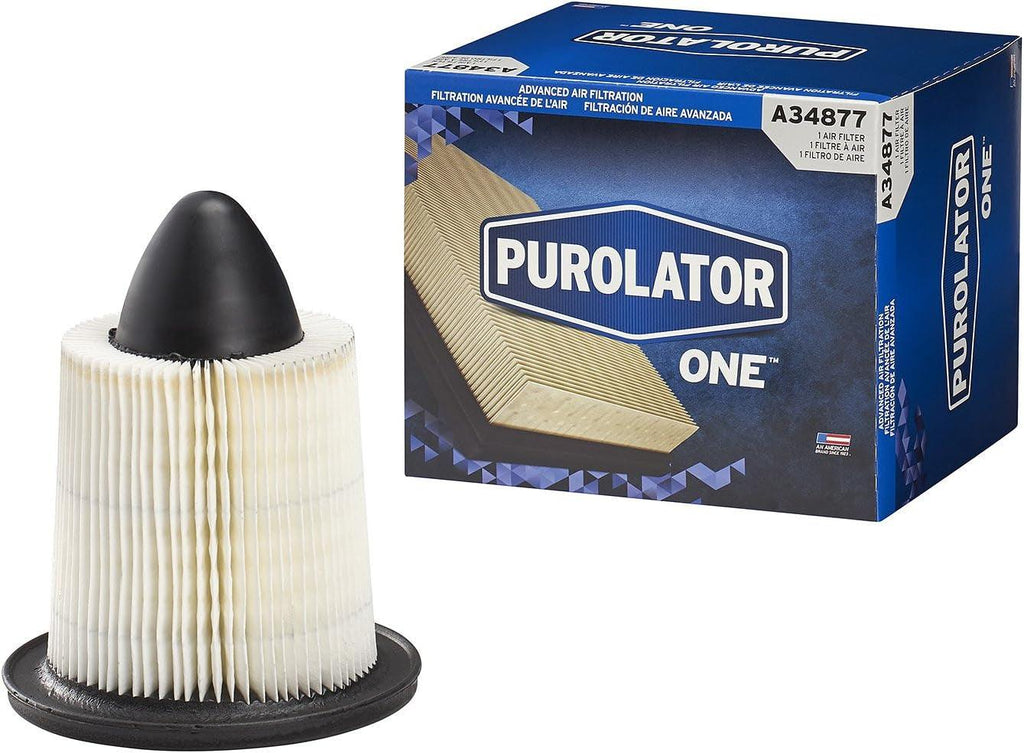 A34877 one Advanced Engine Air Filter Compatible with Select Ford Vehicles