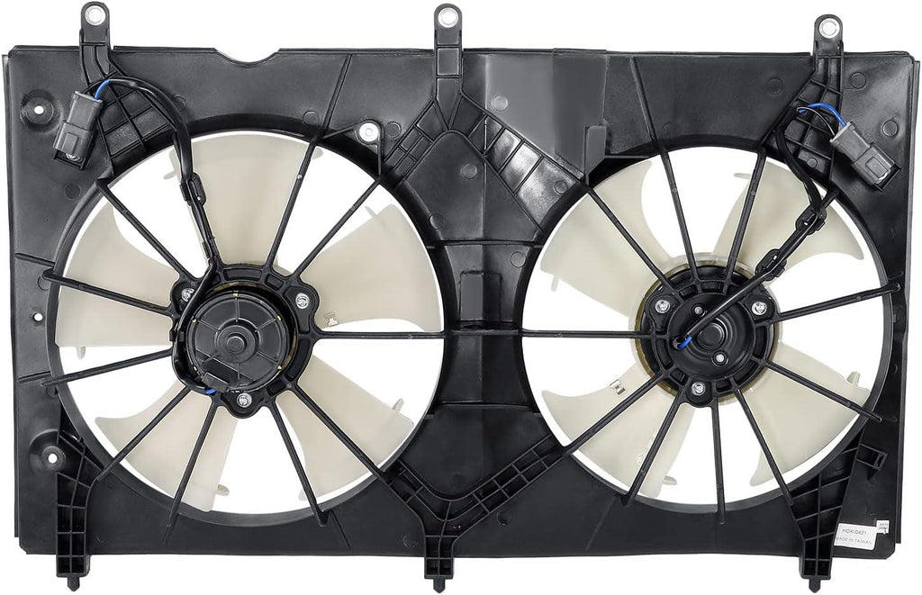 OEM-RF-0664 Factory Style Radiator Fan Assembly Compatible with 2003-2007 Accord 2.4L