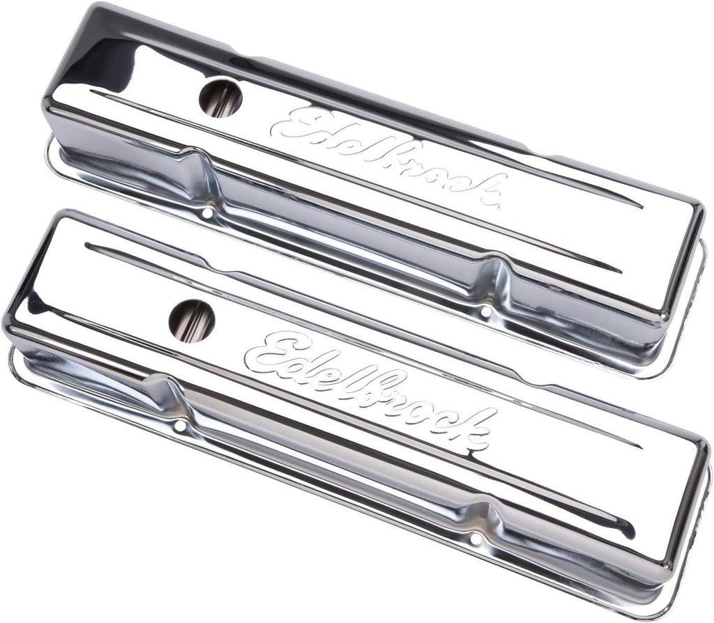 Edelbrock  Signature Series Chrome Valve Cover