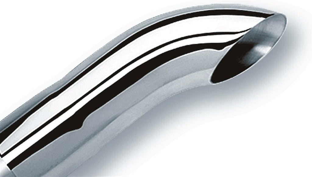 20140 Polished Stainless Steel Single round Turndown/Turnout Tailpipe Tip