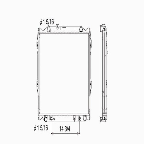 TYC 1998 Radiator Compatible with 1996-2002 Toyota 4 Runner