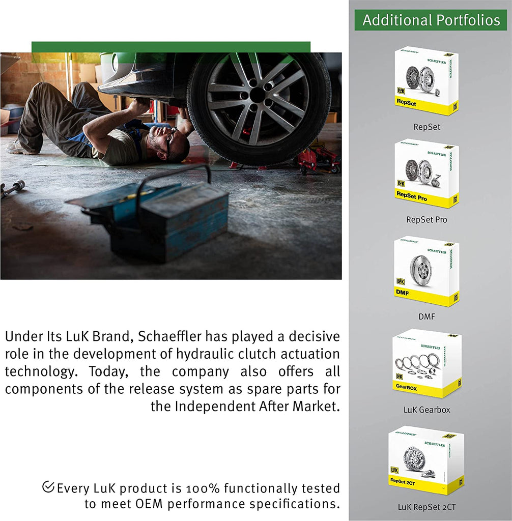 Schaeffler  CRS027 Pre-Filled Clutch Hydraulic Assembly, Clutch Release Replacement Parts, Clutch Hydraulics, OEM Clutch Replacement Parts