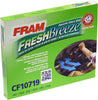 Fresh Breeze Cabin Air Filter Replacement for Car Passenger Compartment W/ Arm and Hammer Baking Soda, Easy Install, CF10719 for Select Dodge and Hyundai Vehicles , White
