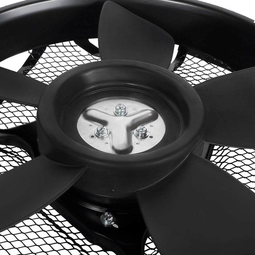 OEM-RF-0222 Factory Style Radiator Cooling Fan Assembly Cooling Efficiency Improved Direct Replacement [Compatible with 1992-2000 Montero]
