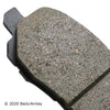 Beck Arnley Front Disc Brake Pad Set for Mitsubishi (089-1656)