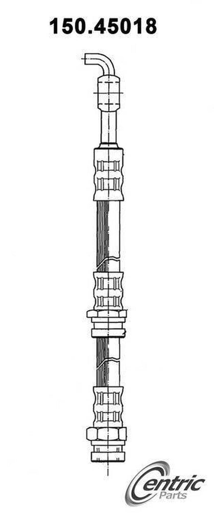 Centric Brake Hydraulic Hose for B2200, B2600, B2000 150.45018