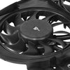 Factory Style Radiator Cooling Fan Assembly Compatible with 05-11 Audi A6 3.2L,OEM-RF-0304