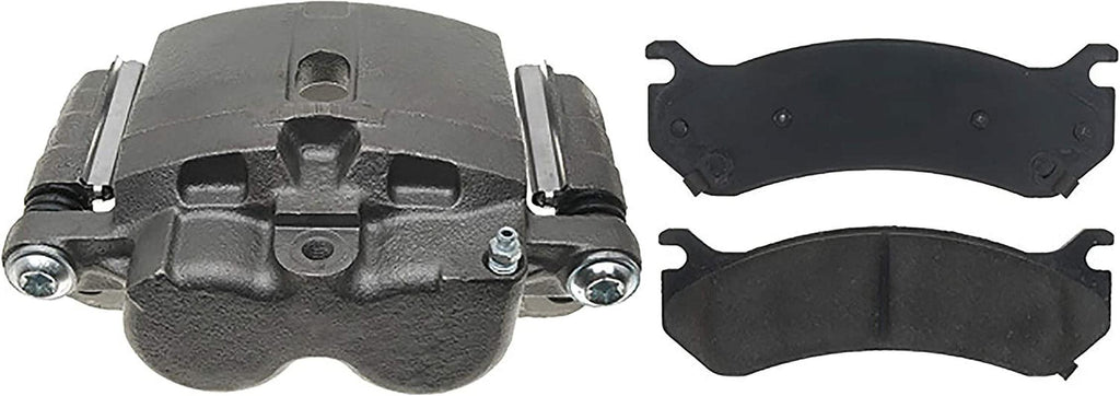 Gold 18R1379PV Disc Brake Caliper Assembly with Ceramic Pads (Police Loaded Non-Coated), Remanufactured