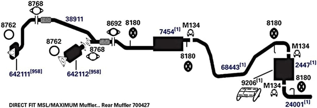 642111 Catalytic Converter