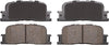 ADVICS AD0885 Ultra-Premium Rear Disc Brake Pad Set