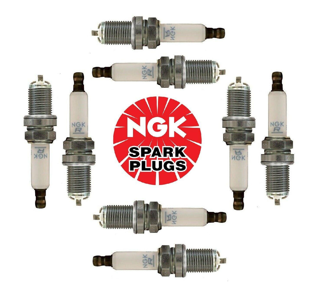 For Set of 8 Spark Plugs NGK OEM PFR6WT/6740 for Audi A6 A8 Quattro S6 S8 Q7