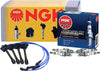 NGK Wire & 4 Iridium IX Platinum Spark Plugs Kit for Toyota Camry Celica MR2 L4