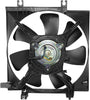 Factory Style A/C Condenser Fan Assembly Compatible with 05-09 Subaru Legacy 2.5L,OEM-RF-0940